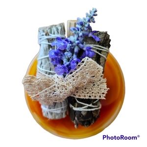 Red Agate Smudge Kit